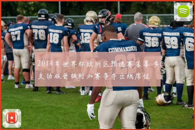 2014年世界杯欧洲区预选赛落幕 多支劲旅晋级附加赛争夺出线席位